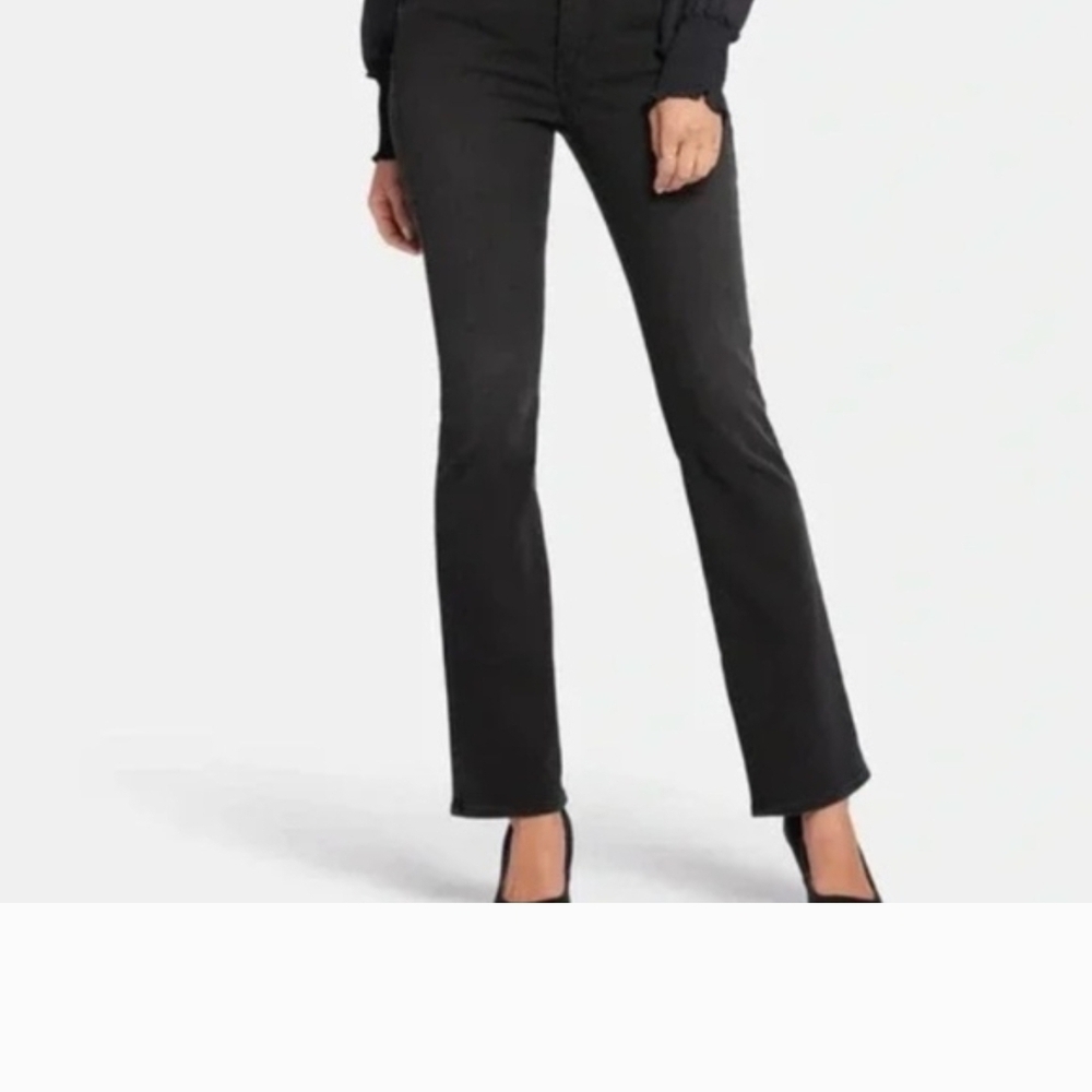 NYDJ Classic Black Slim Bootcut Women's Jeans